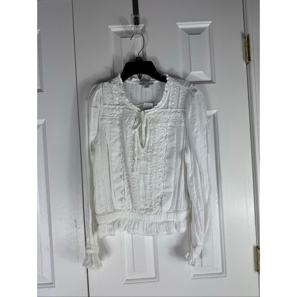 NWT American Eagle Women’s White Blouse Size Small